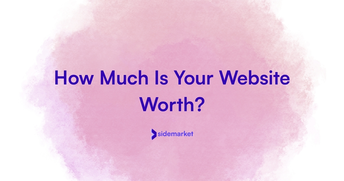 How to calculate website value