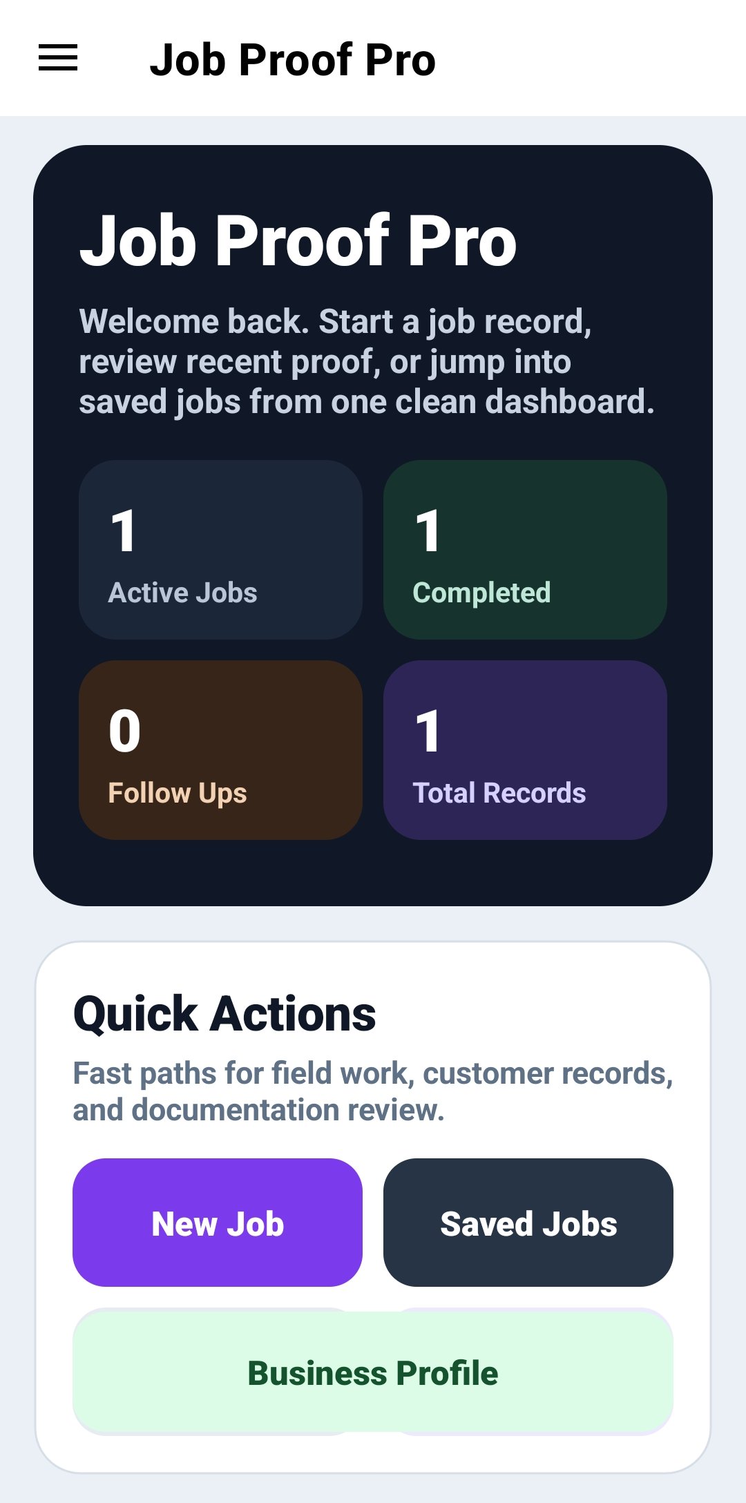 Jobproof Pro  - Image 1