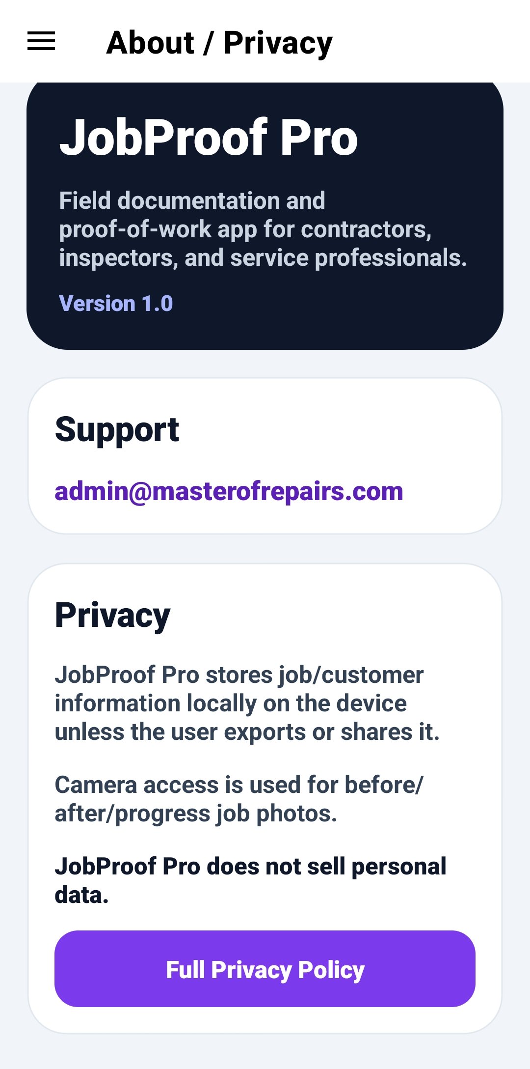 Jobproof Pro  - Image 5